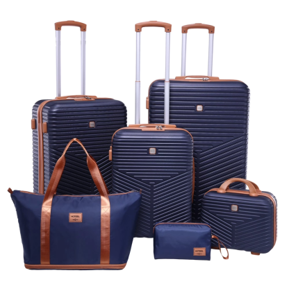 HOTEEL Luggage 5 Piece Set, Suitcase Set with Spinner Wheels & TSA Lock, Lightweight Luggage Set 20/24/28in with duffel bag & toiletry bag