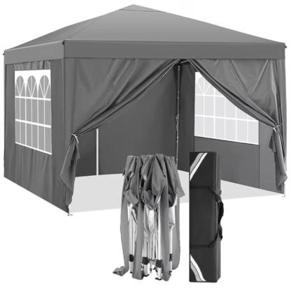 HOTEEL 10'x10' Pop up Canopy Tent, Outdoor Instant Commercial Tents, Shade Shelter Gazebo,for Backyard Parties Event