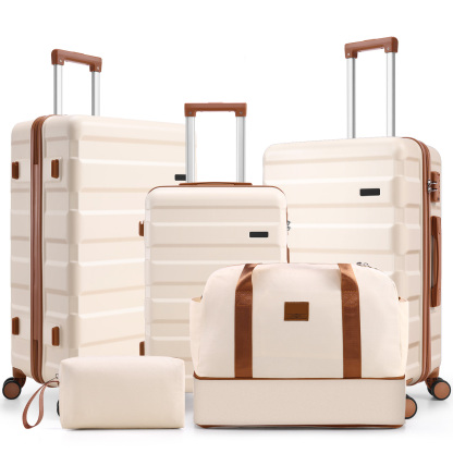 SANOPY 20" Luggage Set, Hardside 3PCS Suitcase Set with TSA Lock and Spinner Wheels