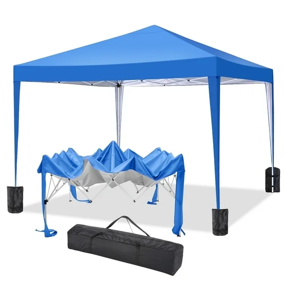 SANOPY 10'x10' EZ Pop Up Canopy Tent Outdoor Party Instant Shelter Por