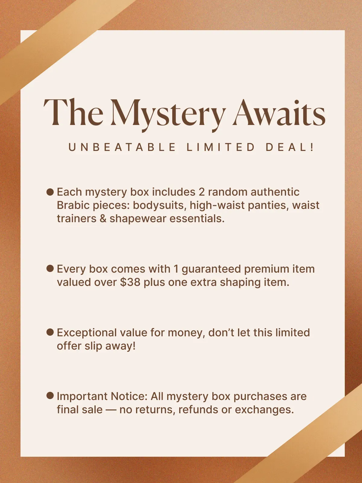 Mystery Box – Just $19 for 2 Surprise Products!