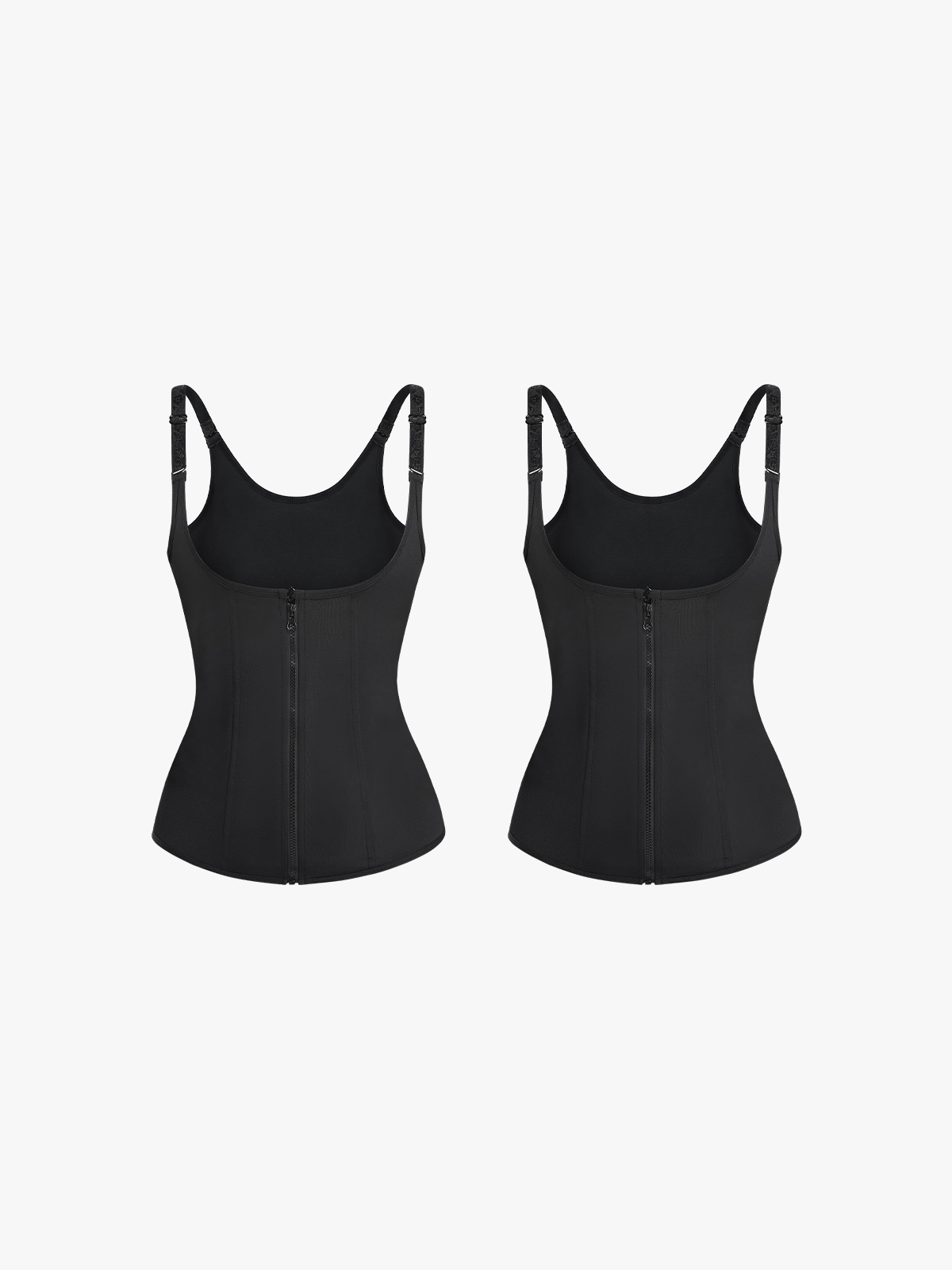 Open Bust Front Button Control Tank Waist Cinchers