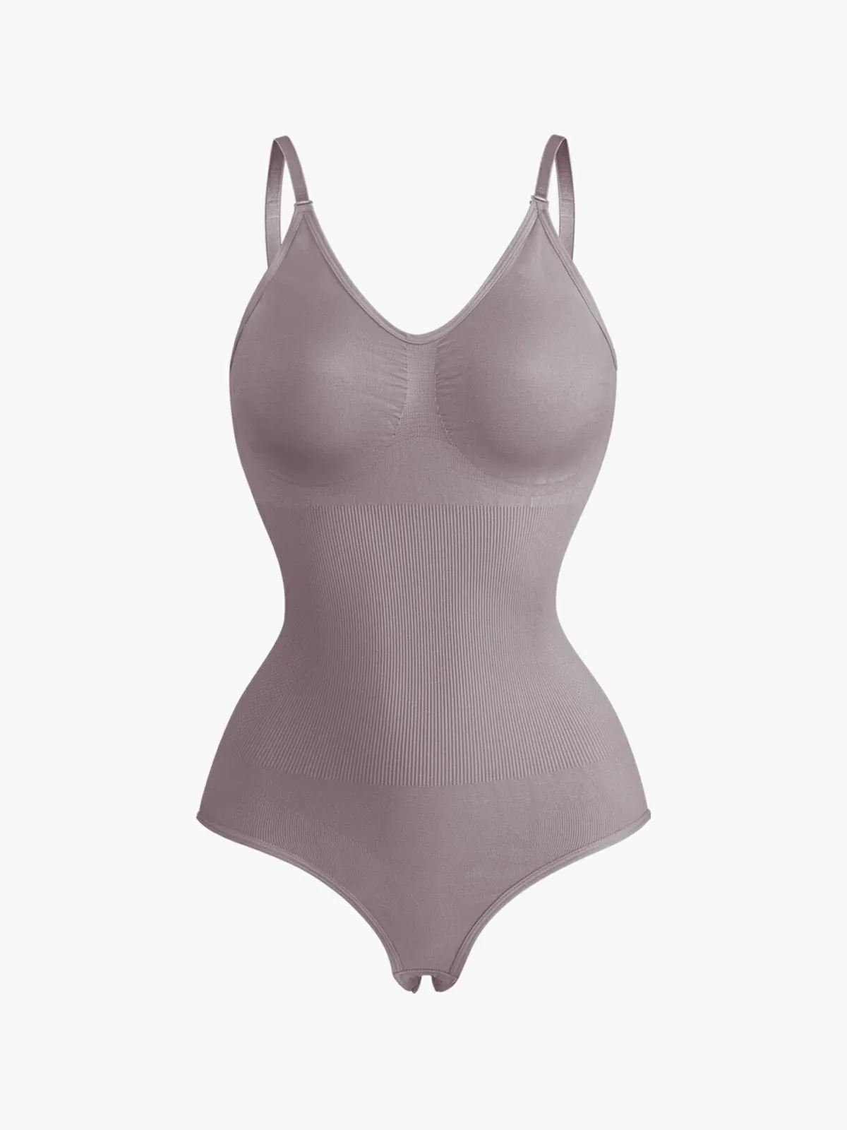 Seamless Smoothing Backless Cami Thong Bodysuit 