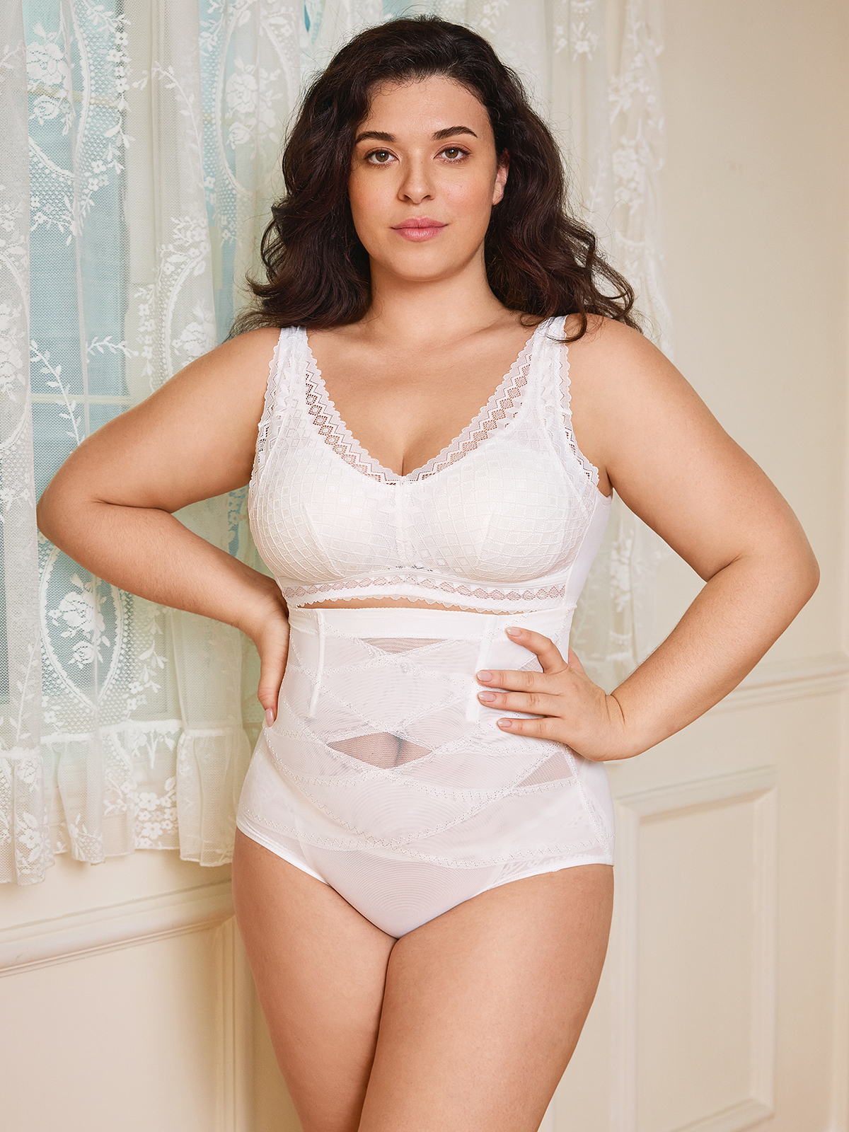 Women Hi-Waist Double Tummy Control Panty