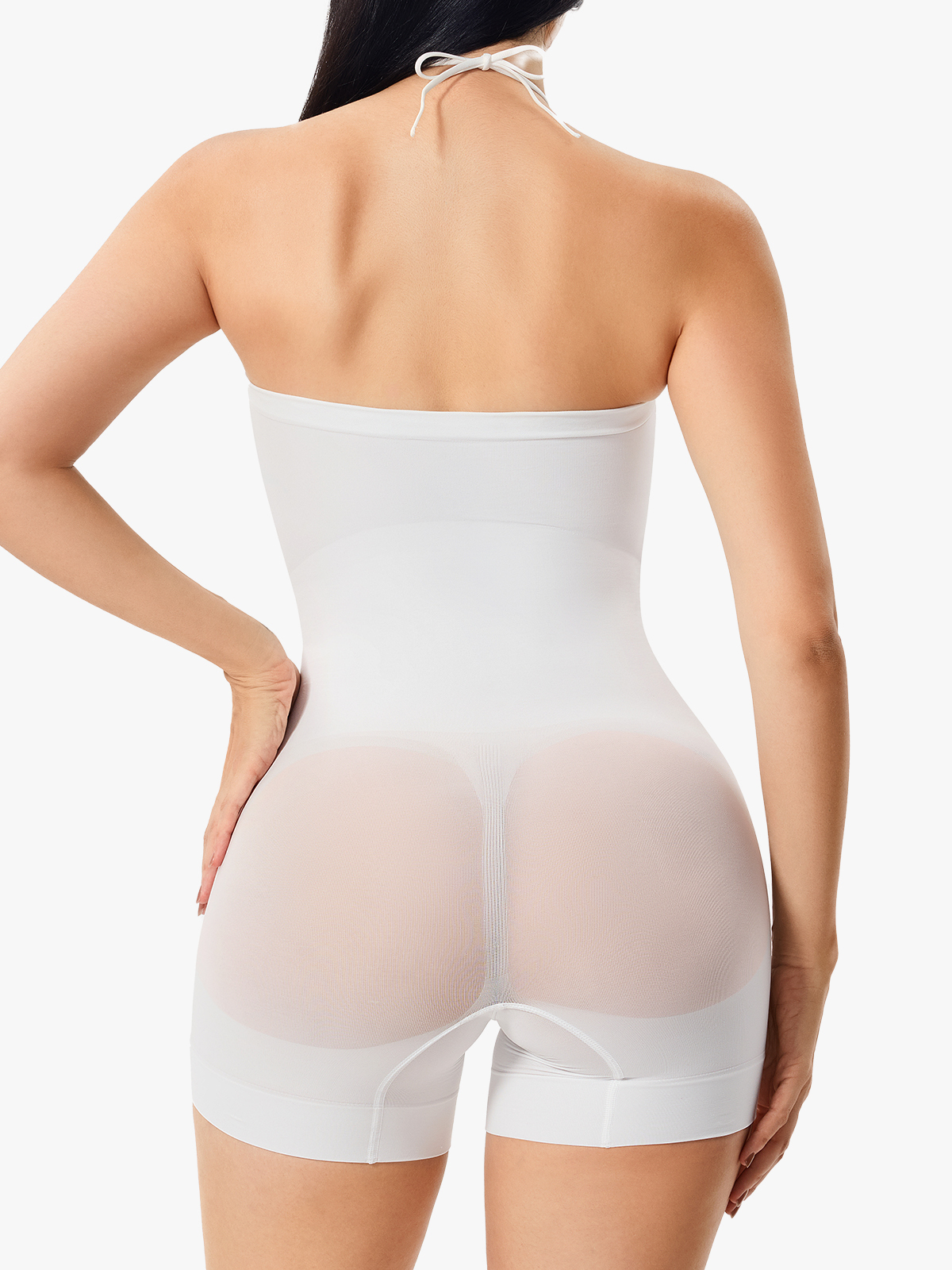 Seamless Comfort Smoothing Mid-Thigh Bodysuit