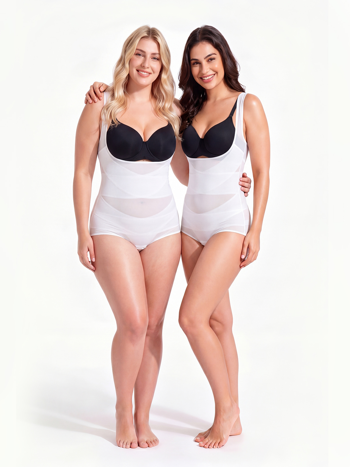 Tummy Control Mesh Slimming Girdles Shapewear Bodysuit