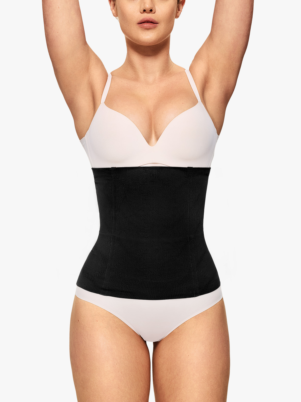 Seamless Everyday Waist Trainer Steel Boned Tummy Control Waist Cincher-Brabic