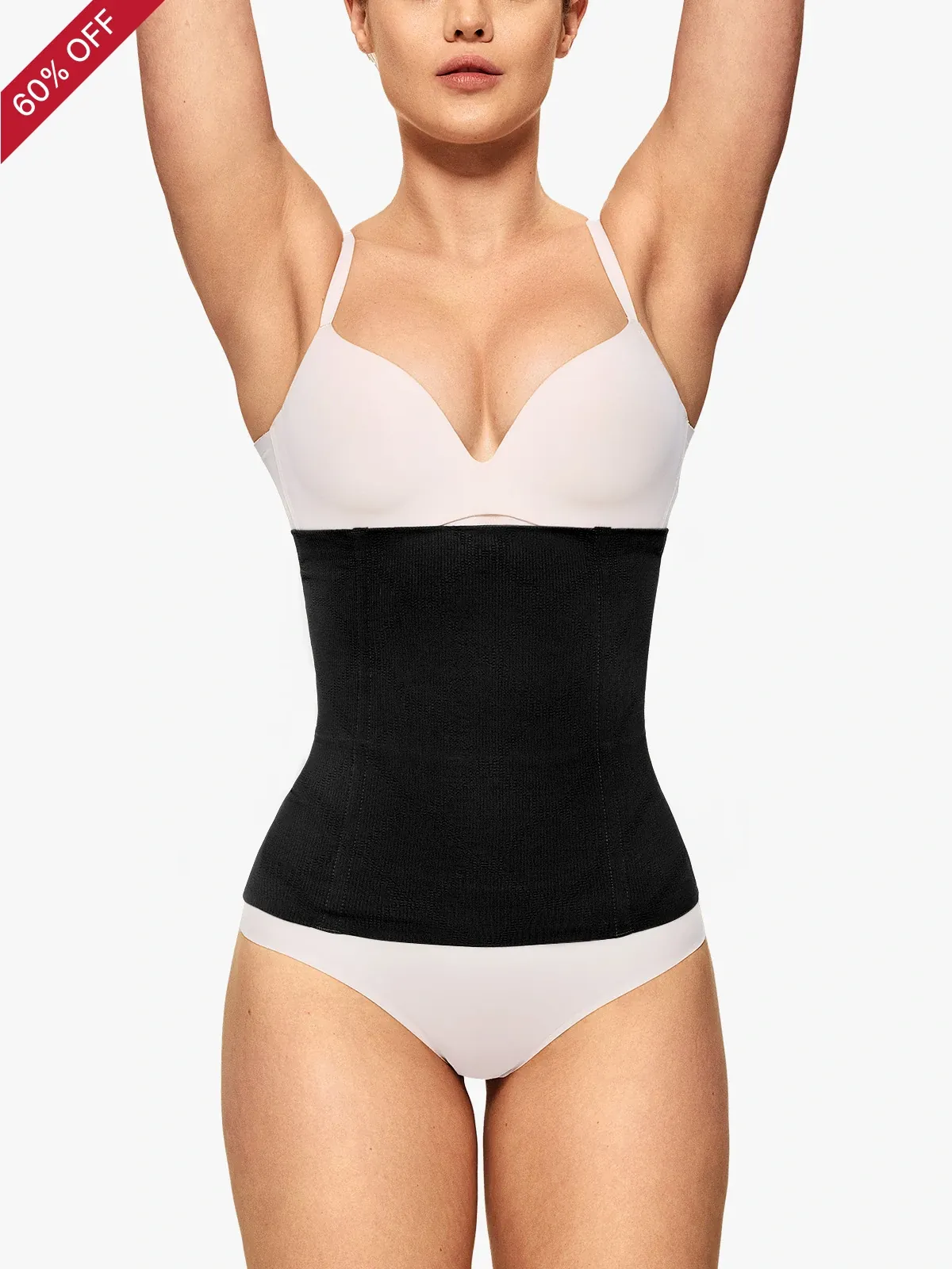 Seamless Everyday Waist Trainer Steel Boned Tummy Control Waist Cincher