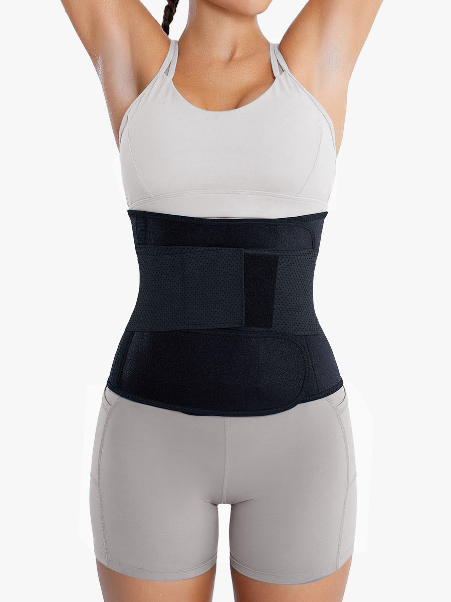 Elastic Velcro Waist Cincher With Mesh Fabric Design Double Durable Tape-Brabic