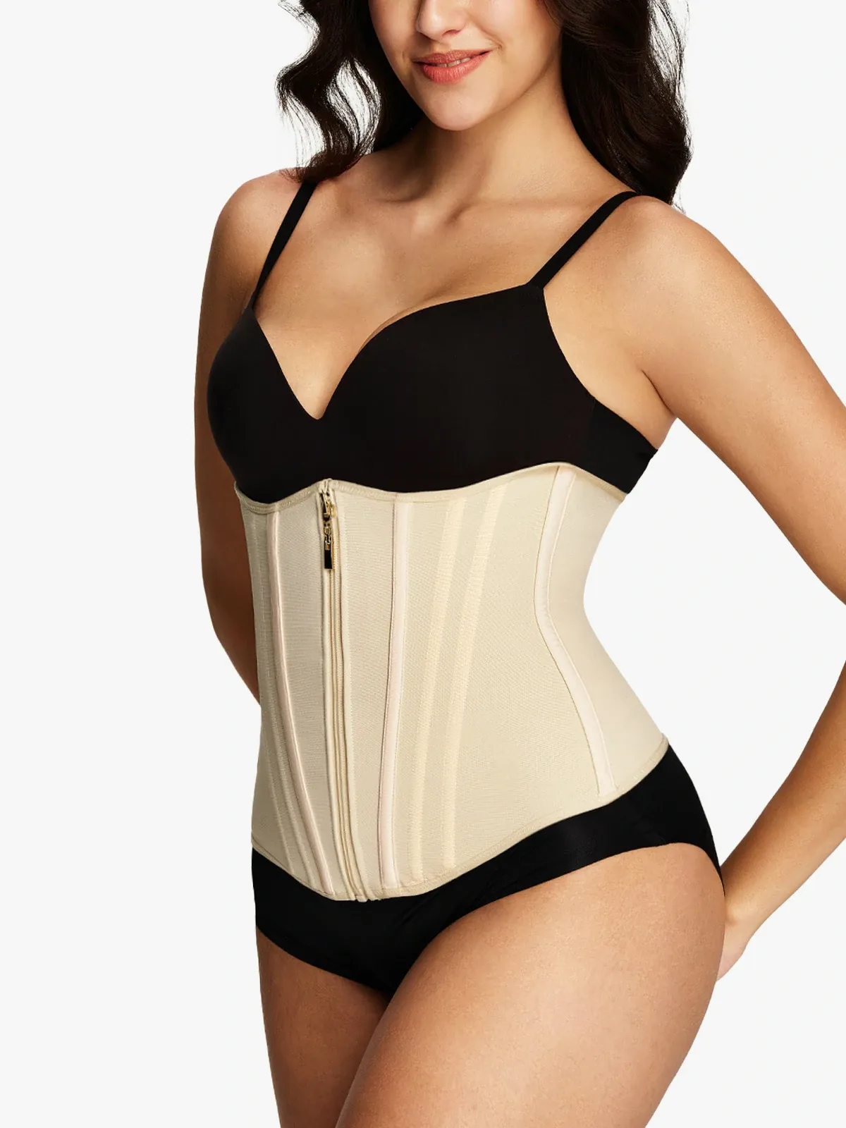 Zip up Smoothing Waist Cincher