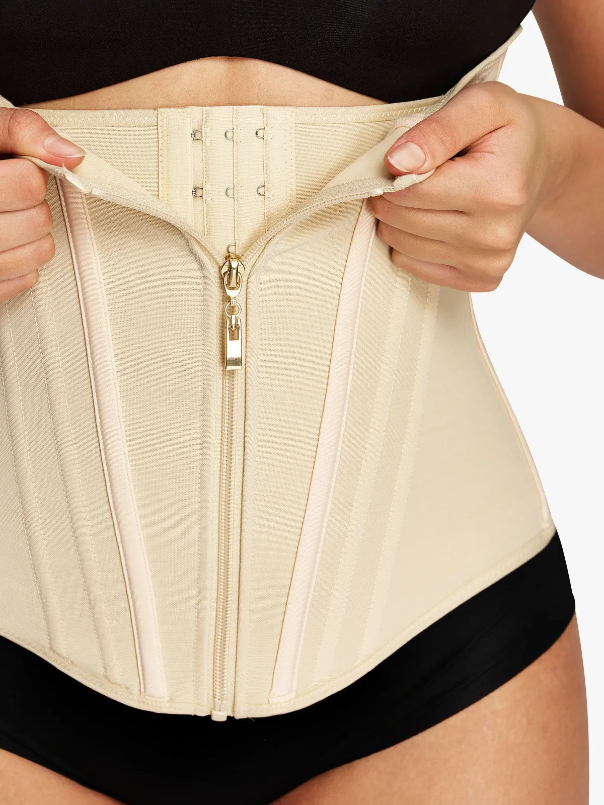 Zip up Smoothing Waist Cincher