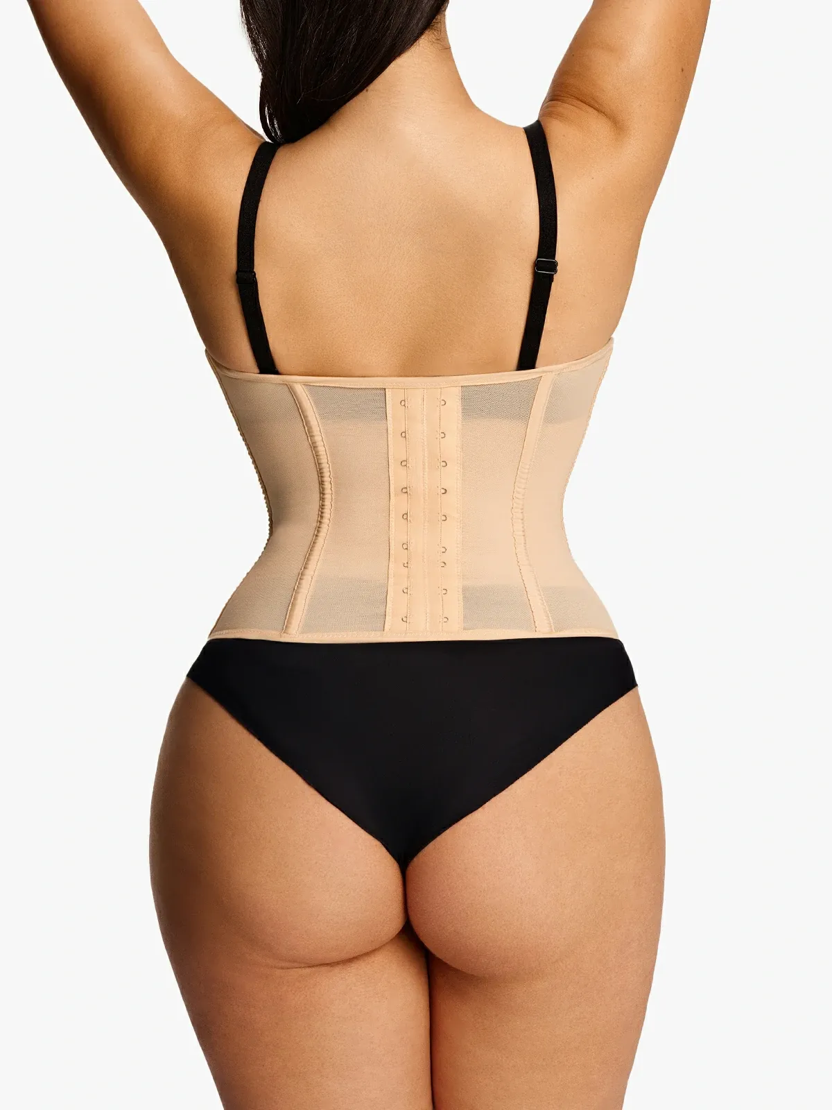 Mesh Steel-Bone Support Waist Cincher