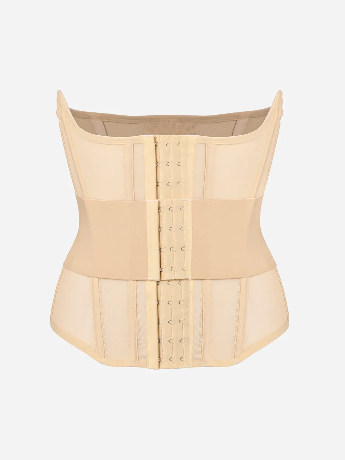 Mesh Steel-Bone Support Waist Cincher