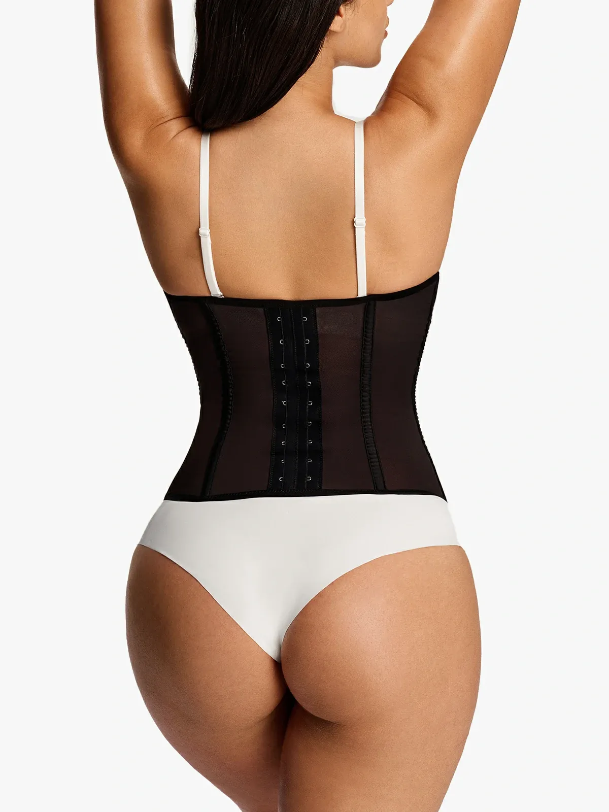 Mesh Steel-Bone Support Waist Cincher