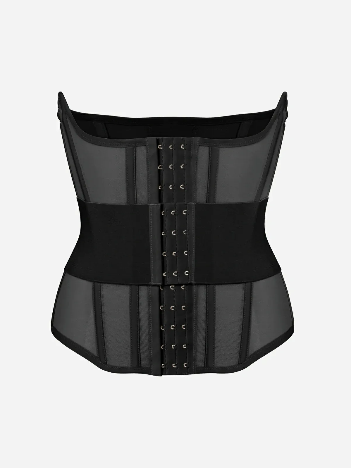 Mesh Steel-Bone Support Waist Cincher