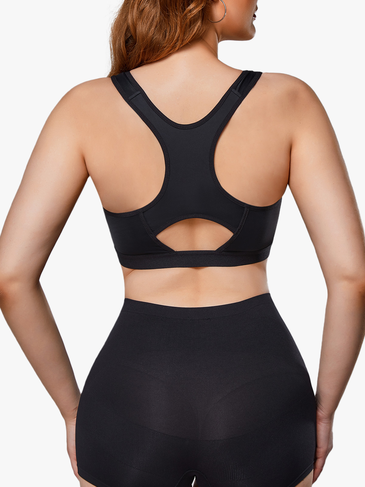 Post Op Compression Bra Front Close Back Support Mastectomy Everyday Bra-Brabic