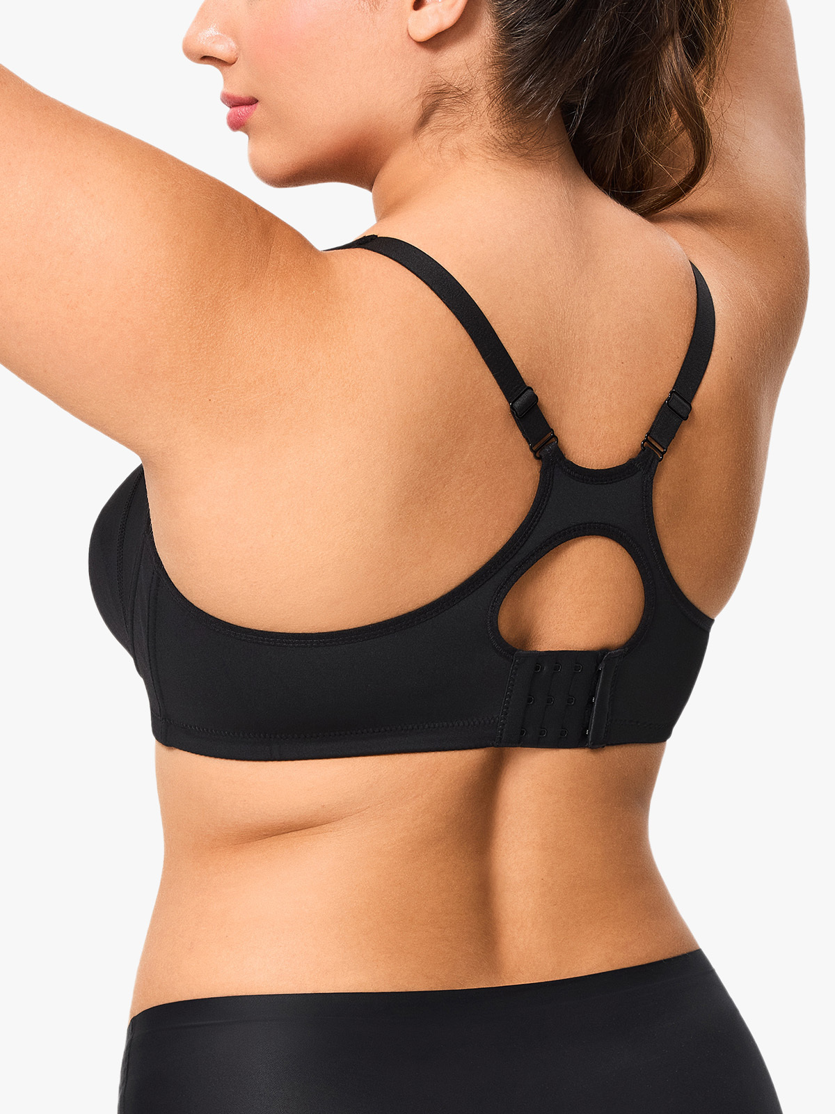 Wireless Racerback Workout Running Fitness Sports Bra Adjustable