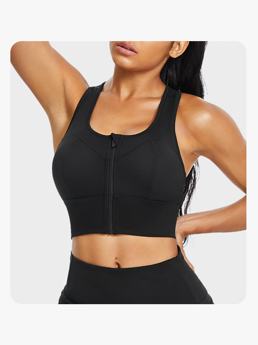 Racerback Longline Yoga Sports Bras-Brabic