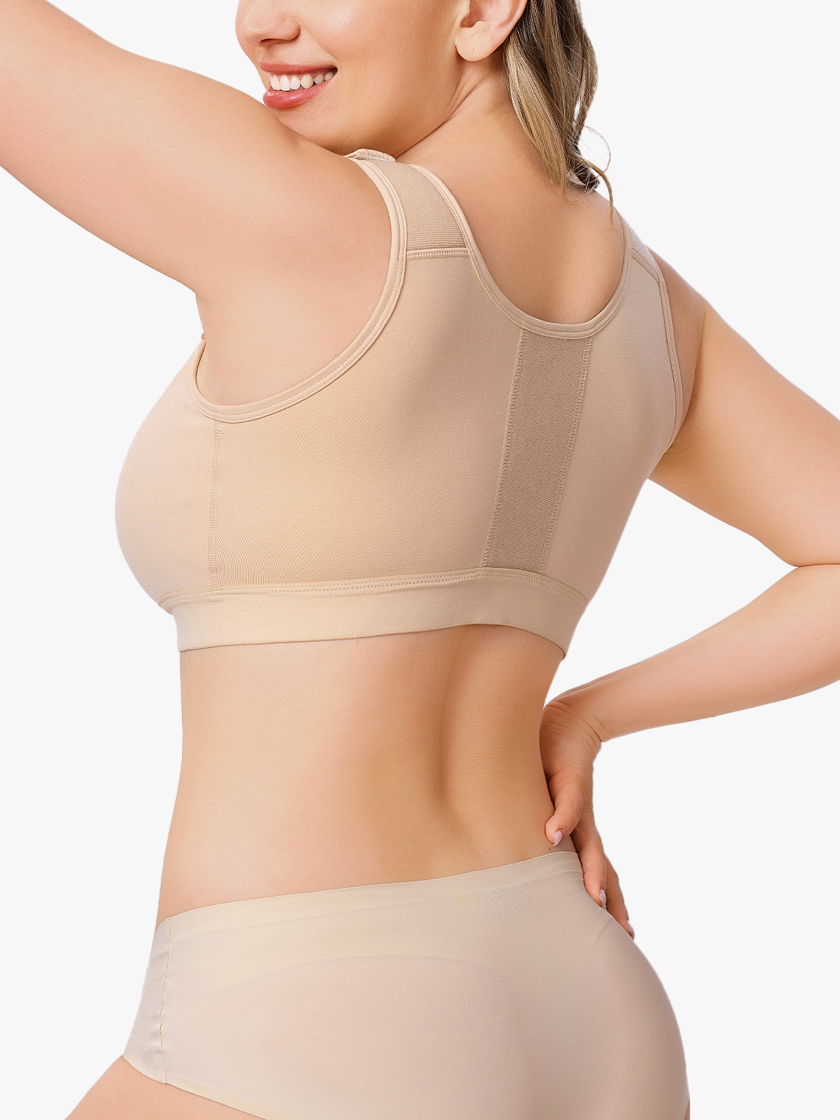 Front-Clourse Full Coverage Comfort Mastectomy Post Surgery Bra