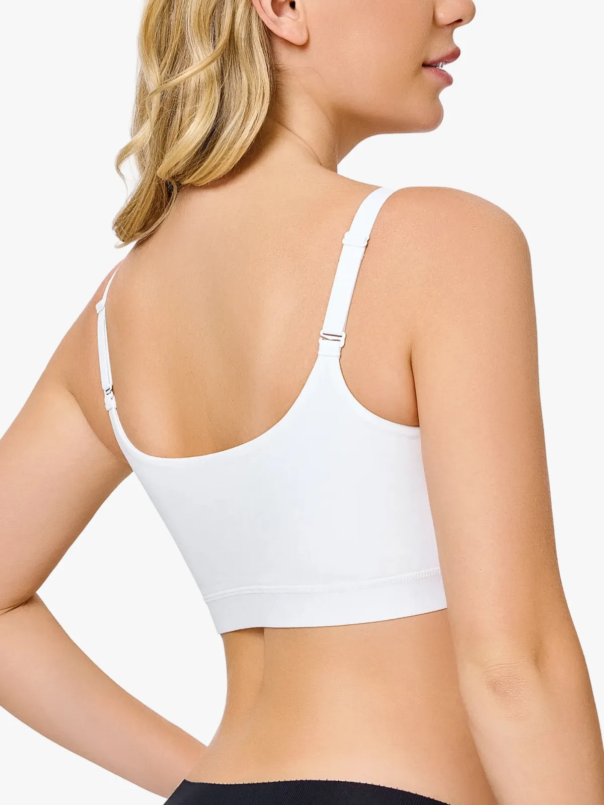 Front-Zip Back Smoothing Everyday Bra