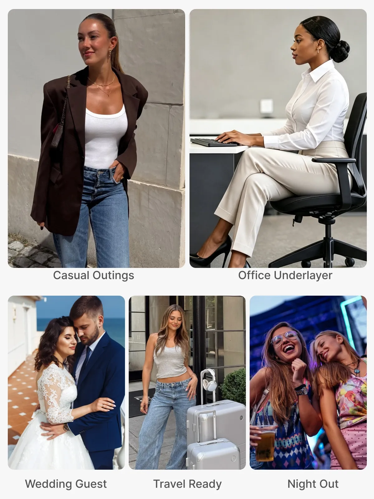 Front-Zip Back Smoothing Everyday Bra