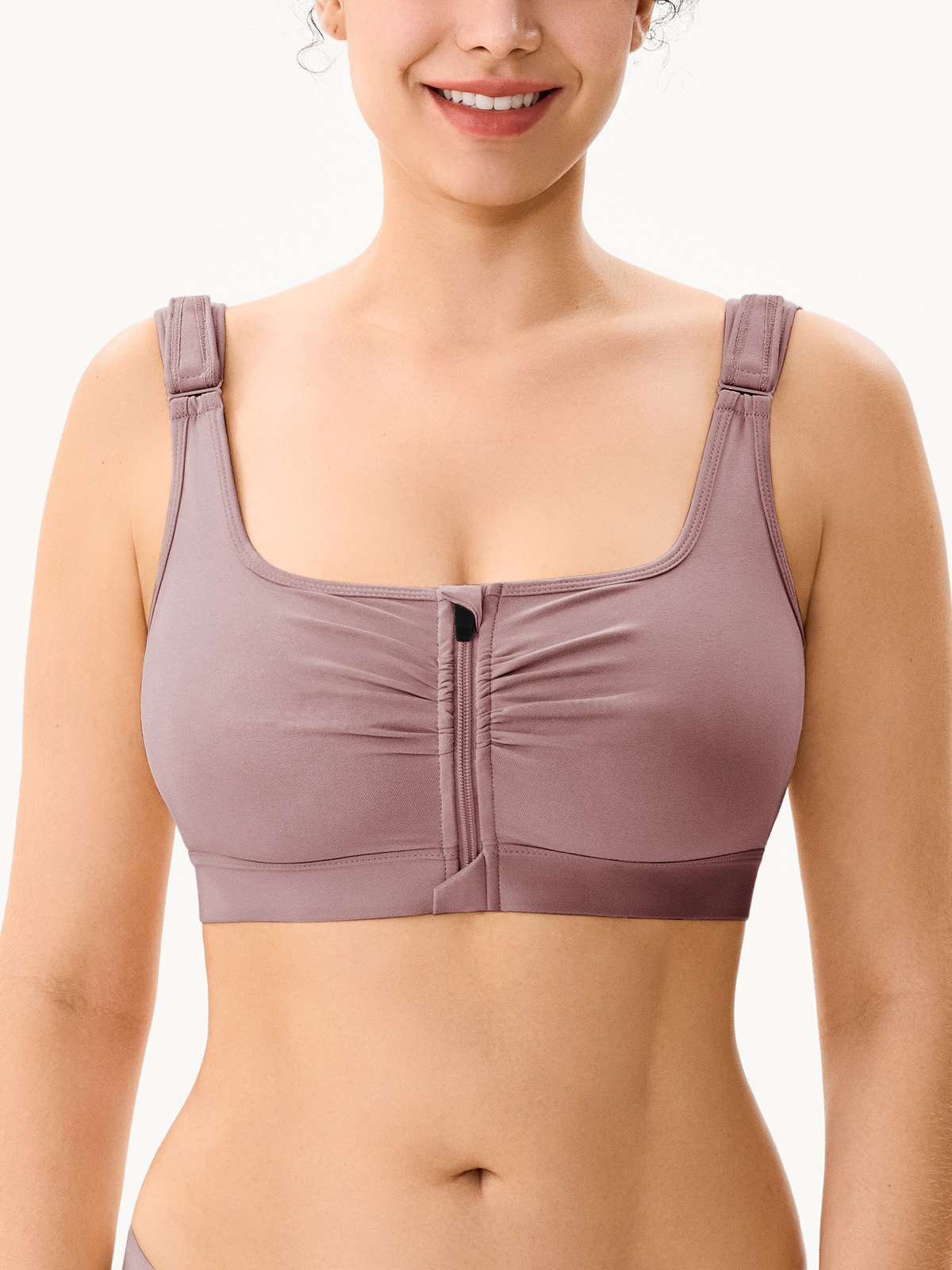Comfort Front Zipper Nursing Everyday Bra