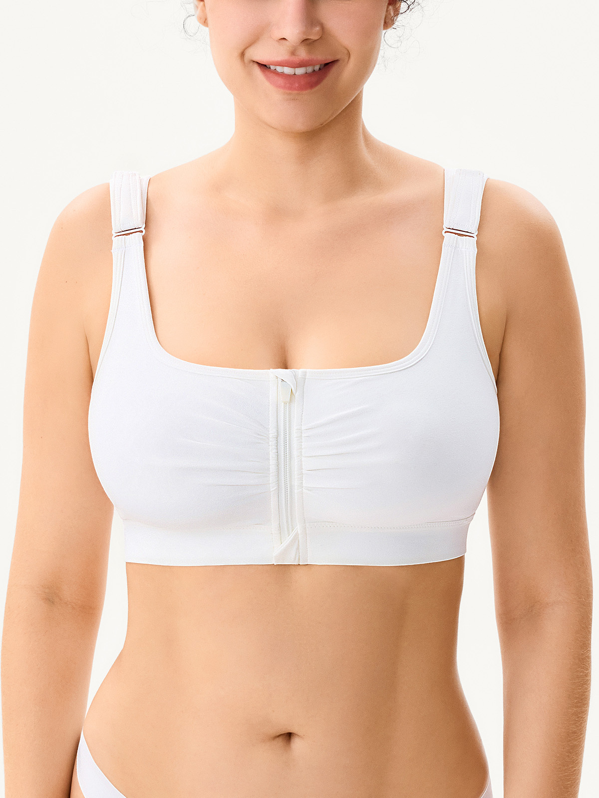 Comfort Front Zipper Nursing Everyday Bra