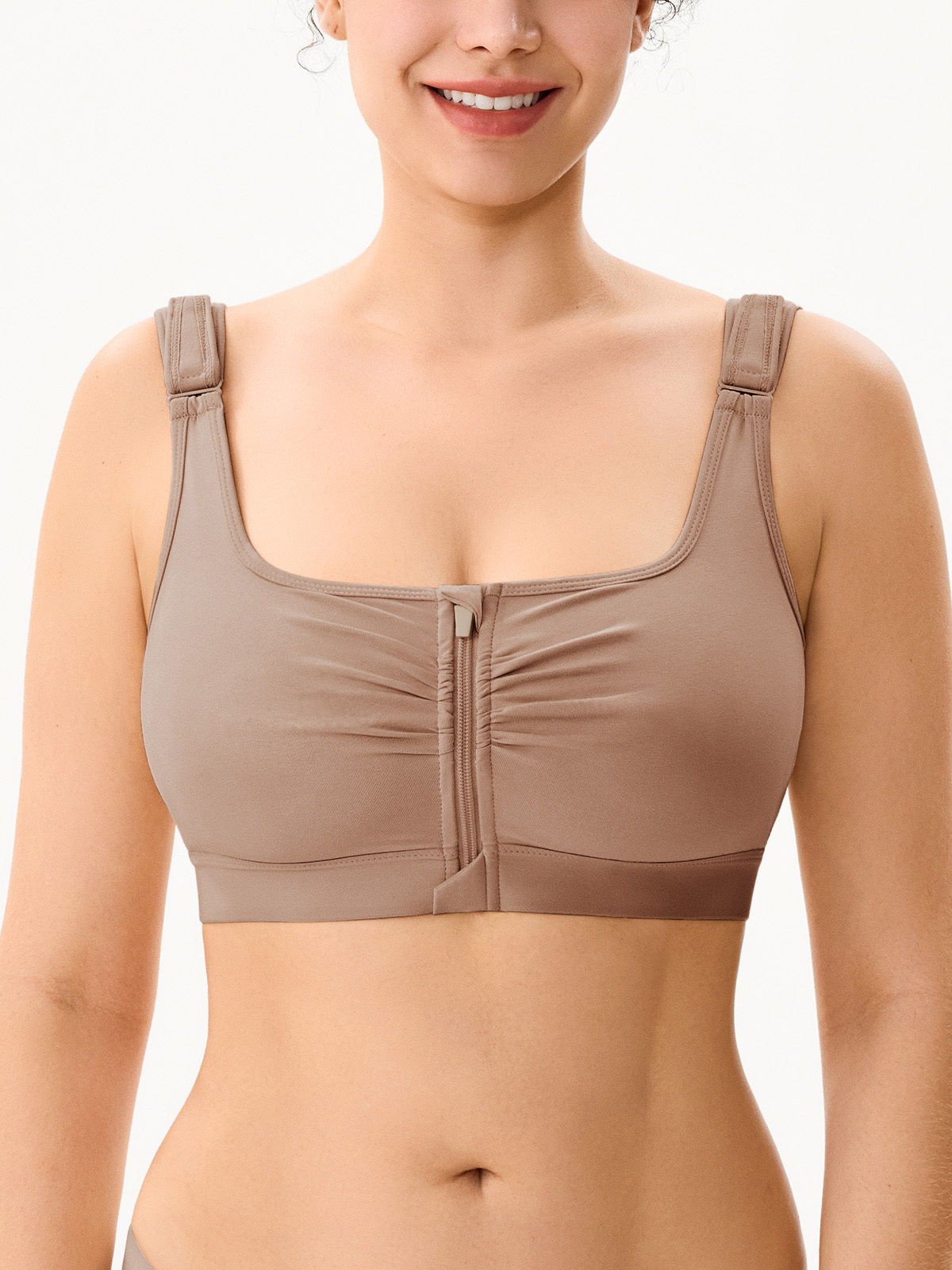 Comfort Front Zipper Nursing Everyday Bra