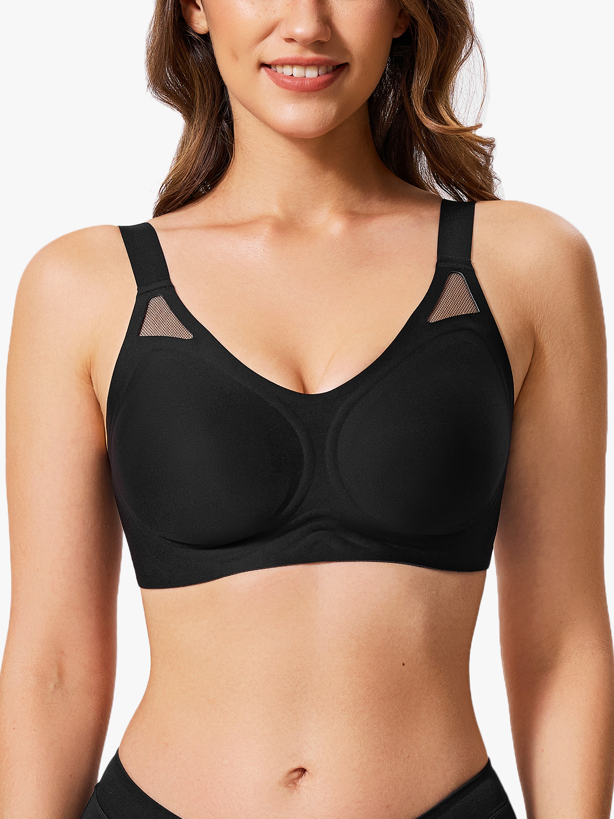 Seamless Push up Wireless Everyday Bra-Brabic