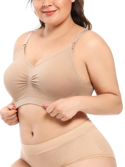 Seamless Comfort Nursing and Maternity Bra