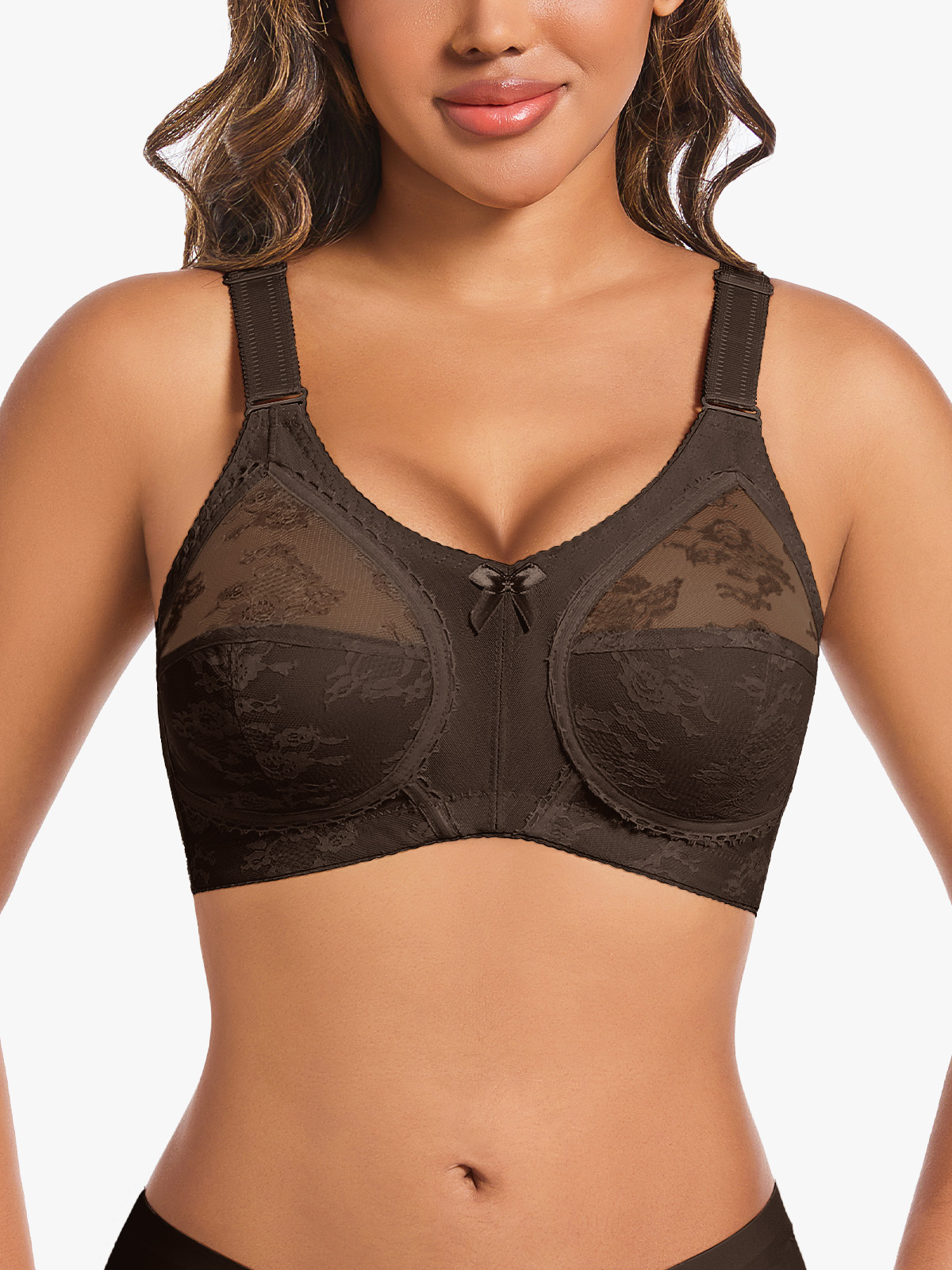 Lace Wireless Full Coverage Everyday Bra