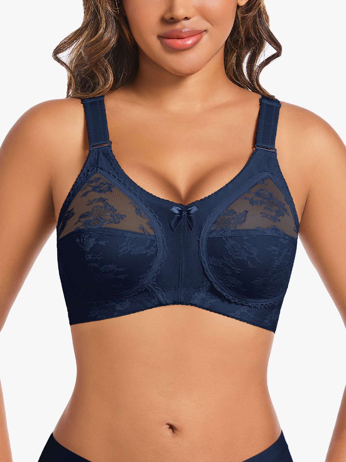 Lace Wireless Full Coverage Everyday Bra
