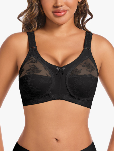 Lace Wireless Full Coverage  Everyday Bra