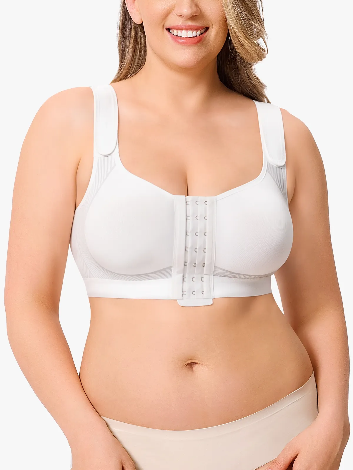 Front Closure Comfort Wireless Mastectomy Everyday Bra