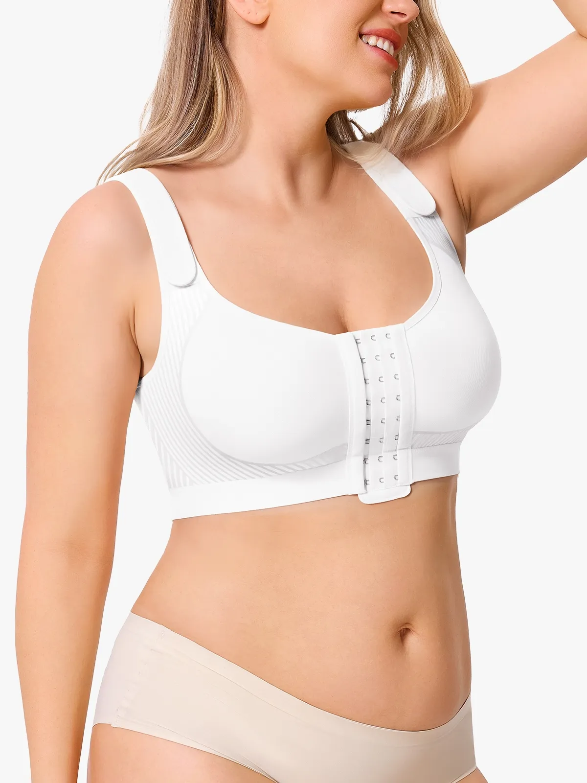 Front Closure Comfort Wireless Mastectomy Everyday Bra