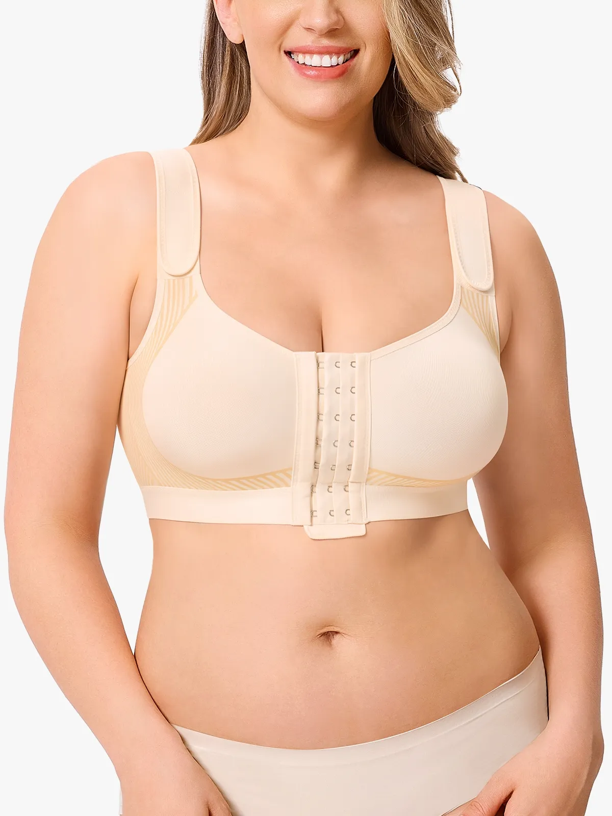 Front Closure Comfort Wireless Mastectomy Everyday Bra