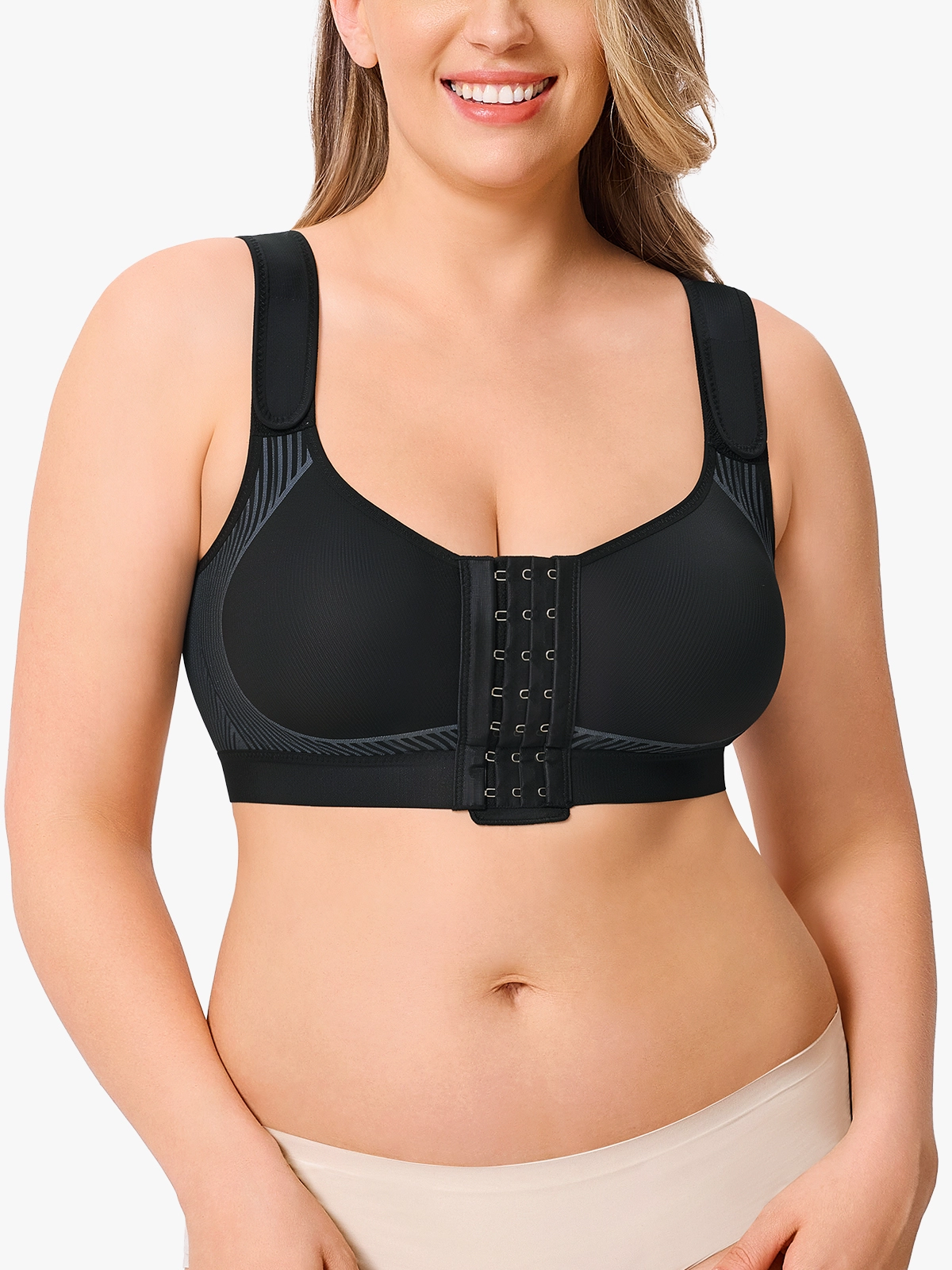Front Closure Comfort Wireless Mastectomy Everyday Bra