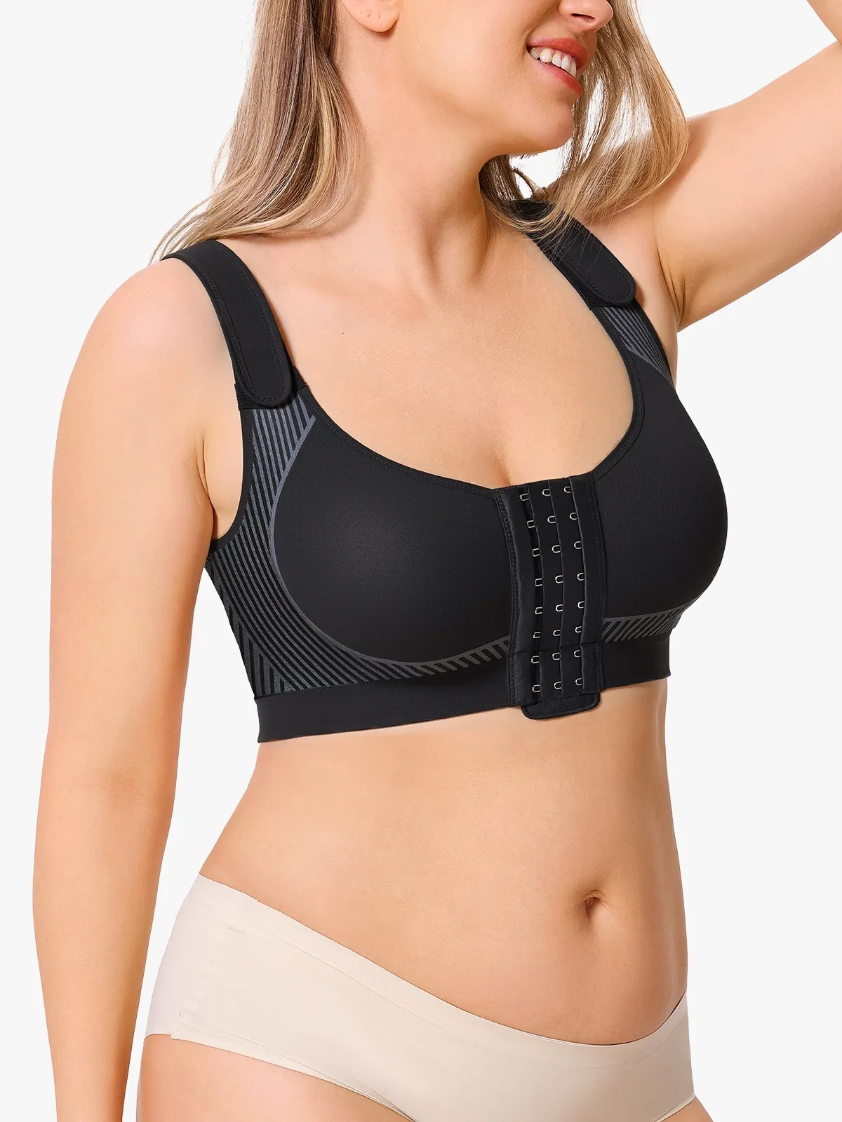 Front Closure Comfort Wireless Mastectomy Everyday Bra