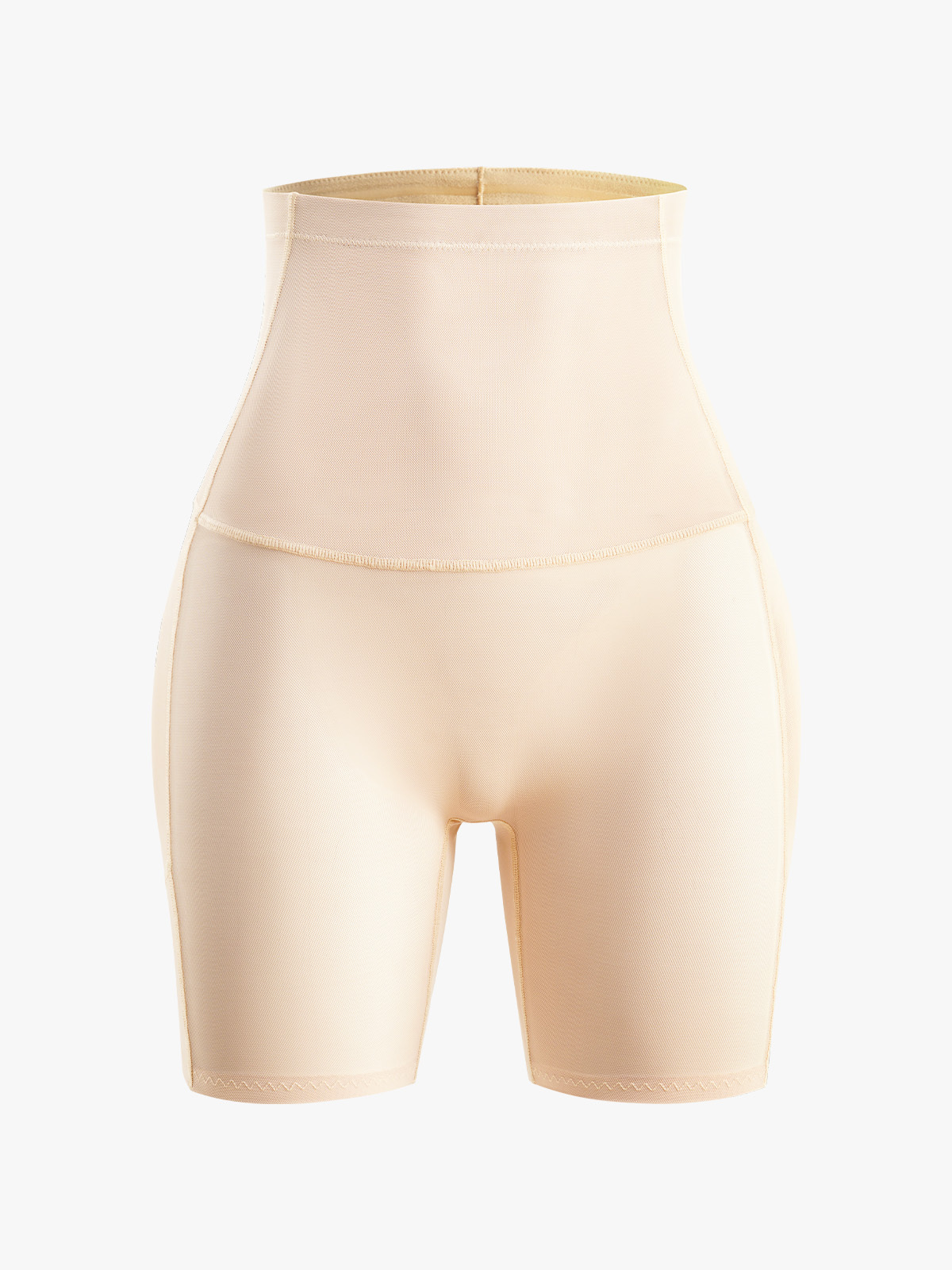  Padded Mesh Tummy Control Butt Lift Shorts