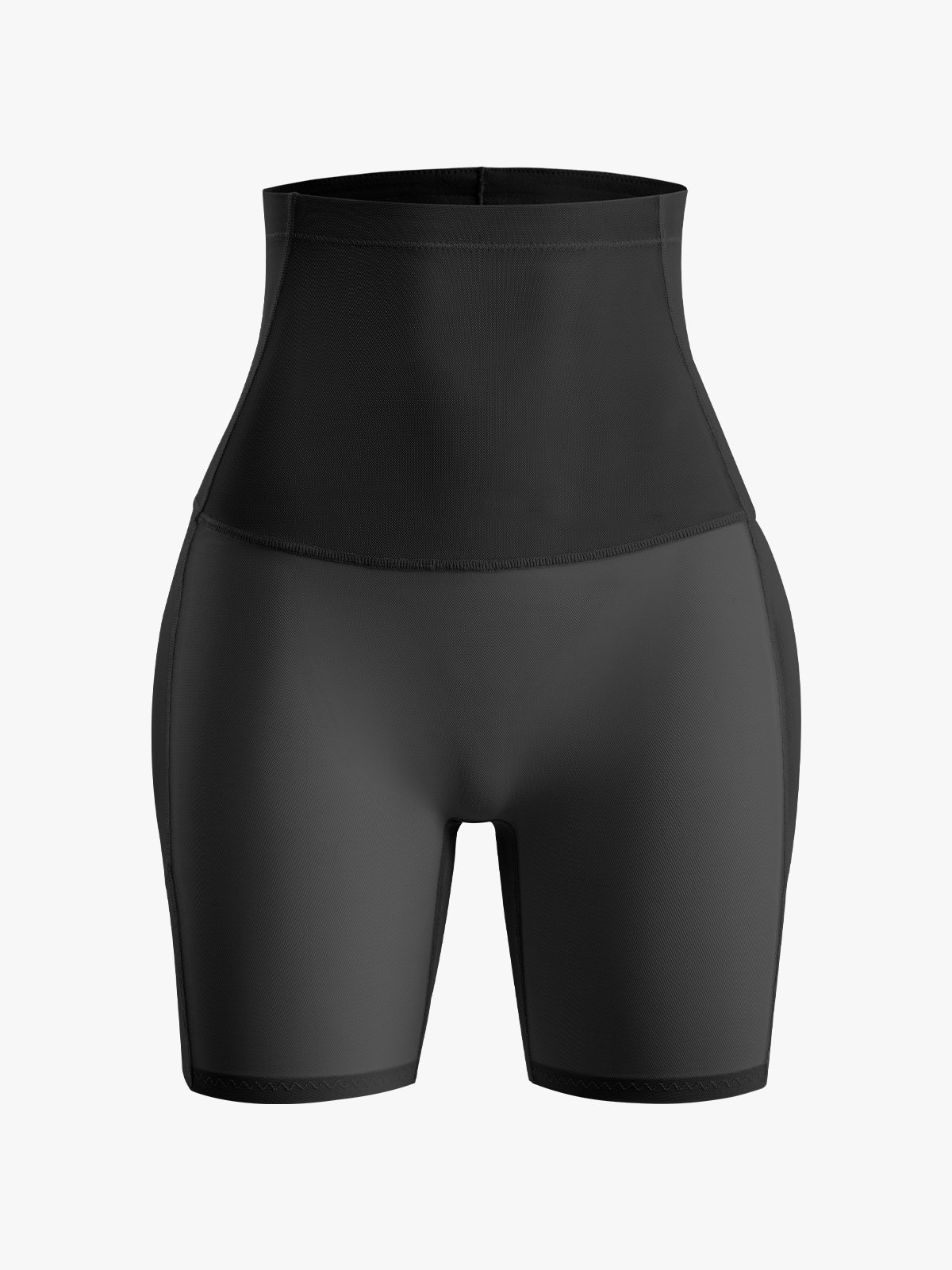  Padded Mesh Tummy Control Butt Lift Shorts