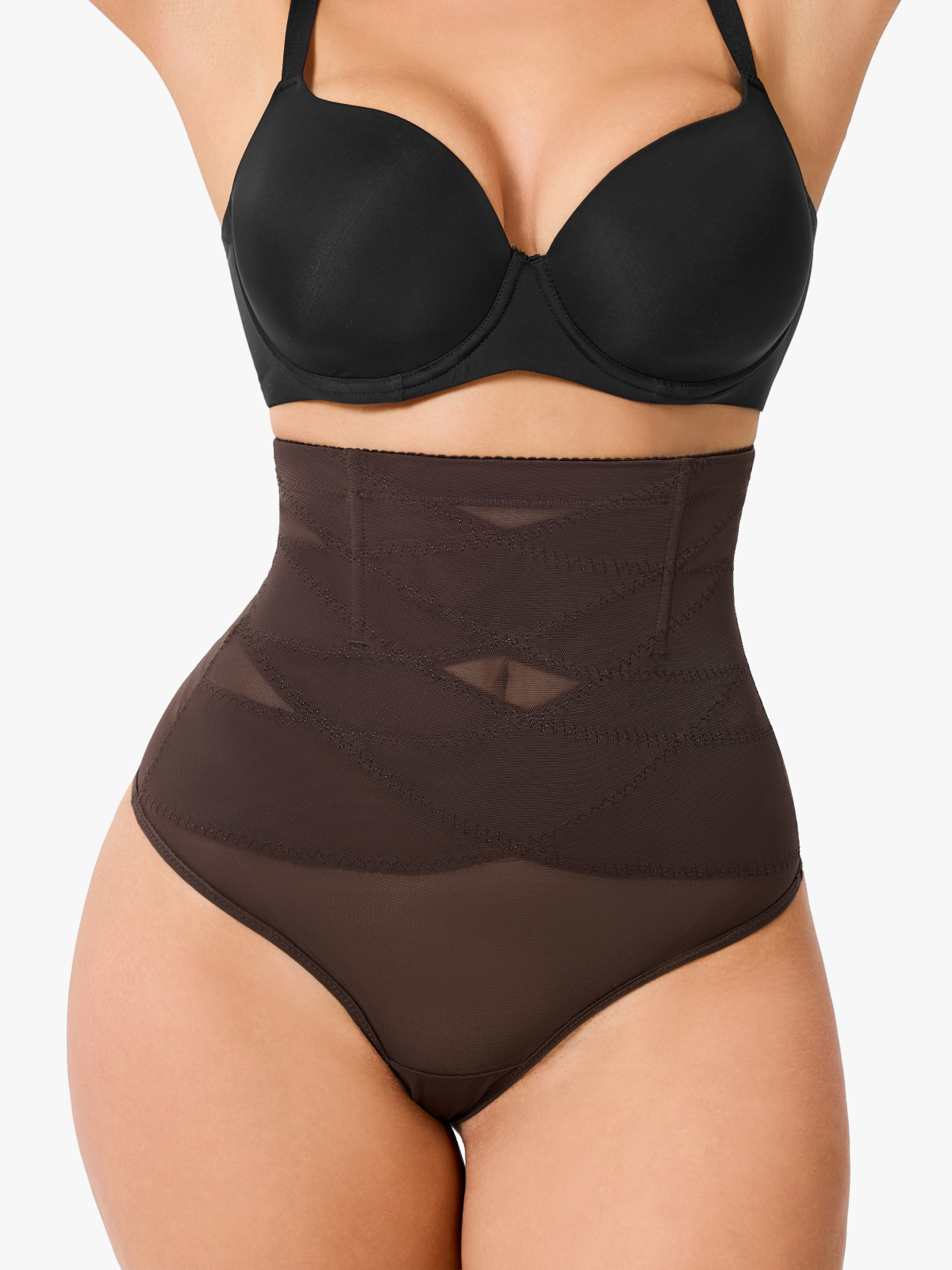 【Free Gift for Any 2 Items】Tummy Control Thong Shapewear High-Waist Butt Lifter Panties