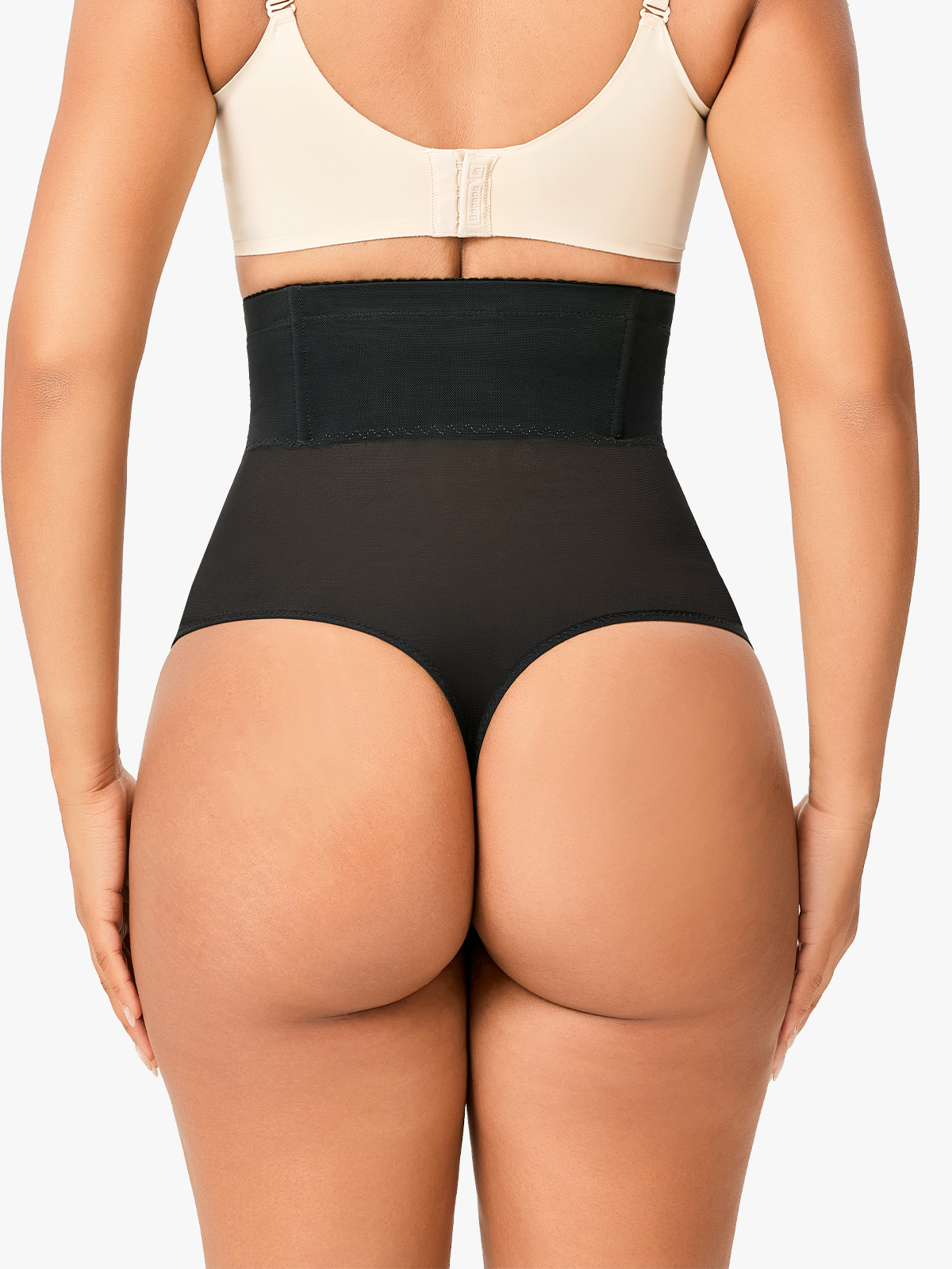 Tummy Control Thong Shapewear High-Waist Butt Lifter Panties