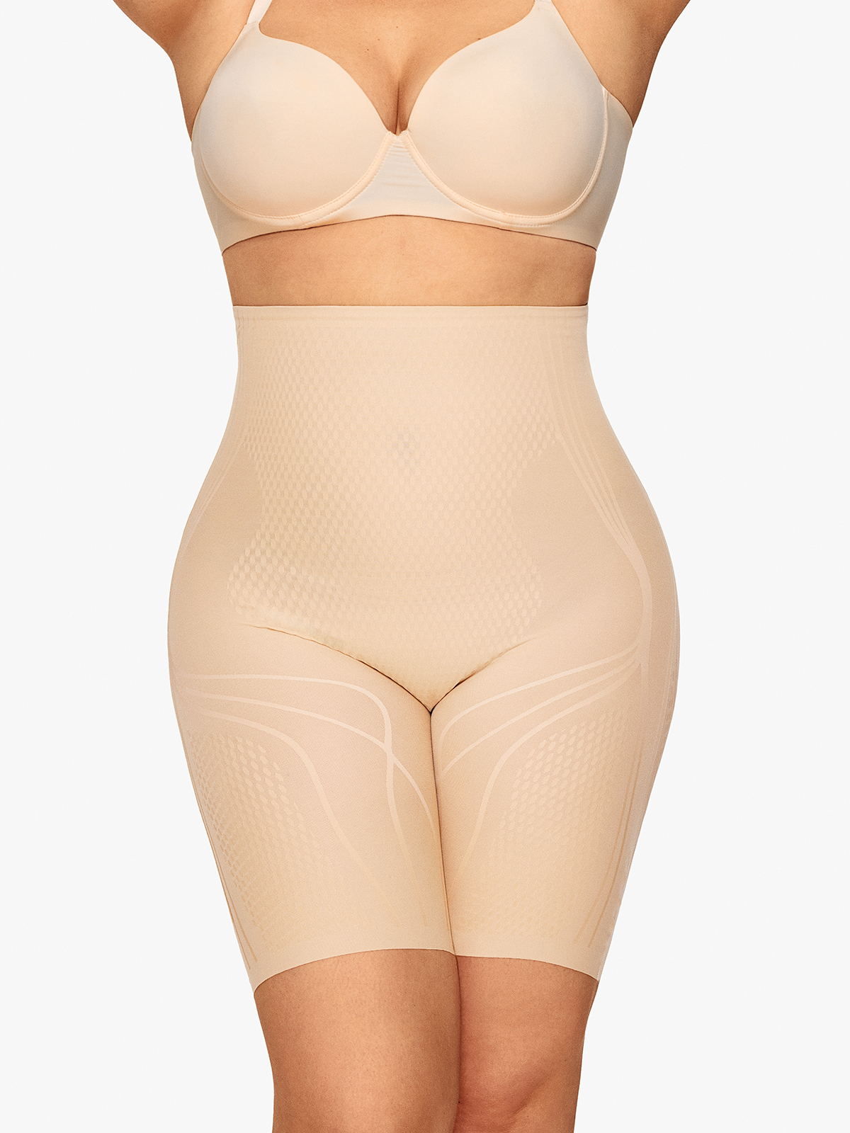 Butt Lift Enhancer Seamless Thigh Slimmer Control Panties Yoga Workout Wearing 