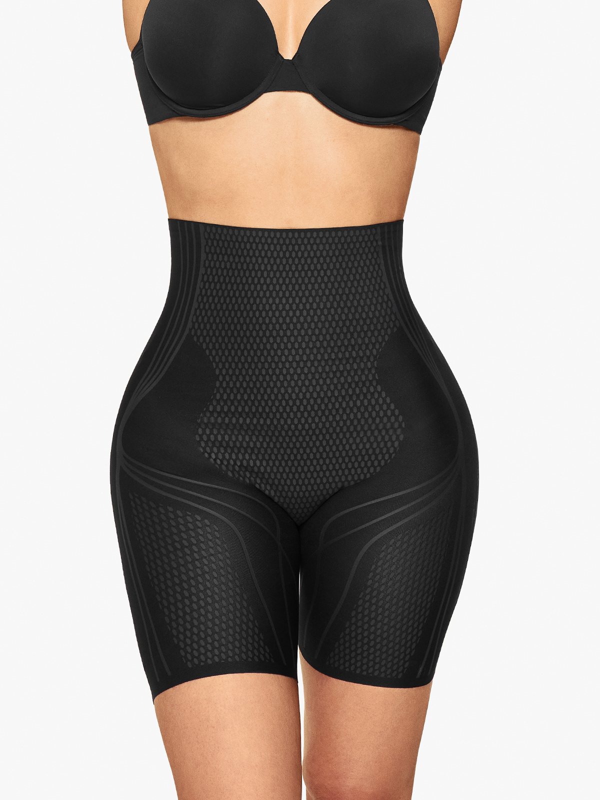 Butt Lift Enhancer Seamless Thigh Slimmer Control Panties Yoga Workout Wearing 