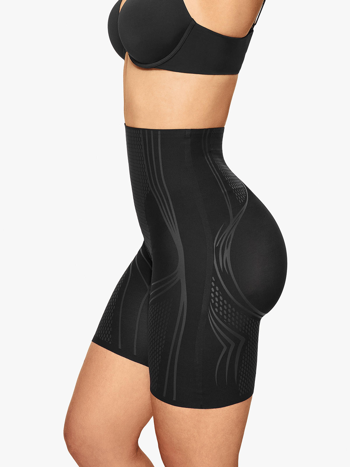 Butt Lift Enhancer Seamless Thigh Slimmer Control Panties Yoga Workout Wearing 