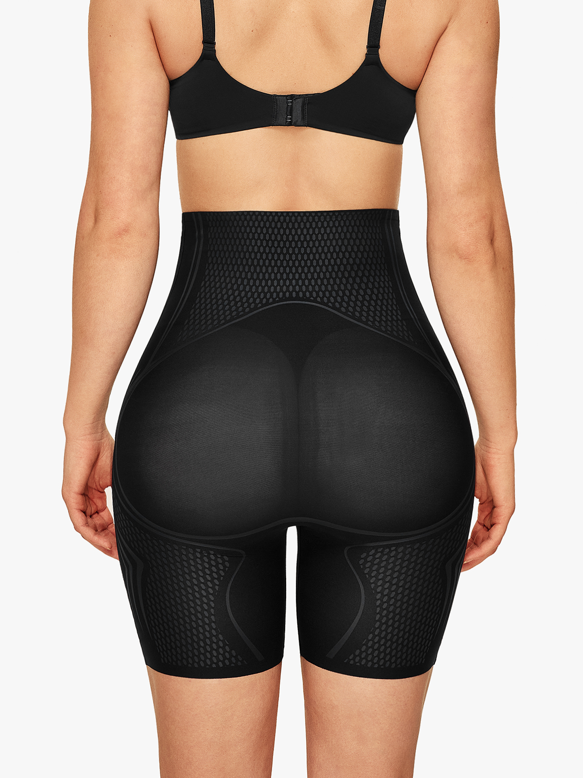 Butt Lift Enhancer Seamless Thigh Slimmer Control Panties Yoga Workout Wearing 