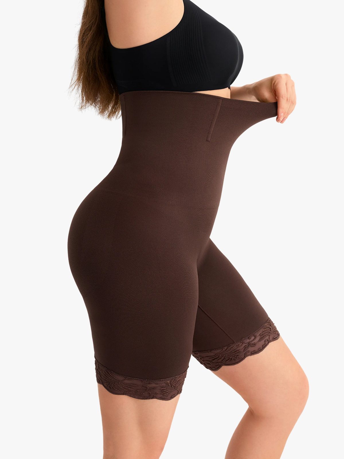 Seamless High Waist Tummy Control Booty Shorts