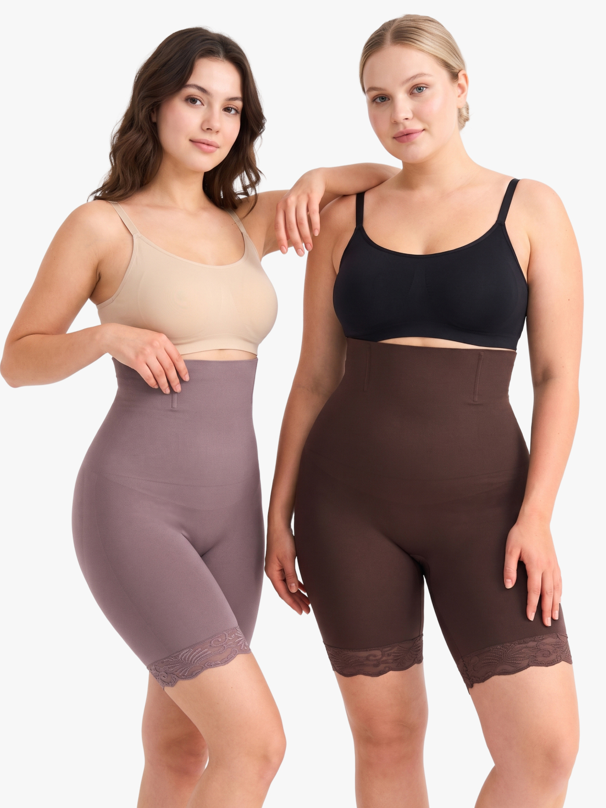 Seamless High Waist Tummy Control Booty Shorts