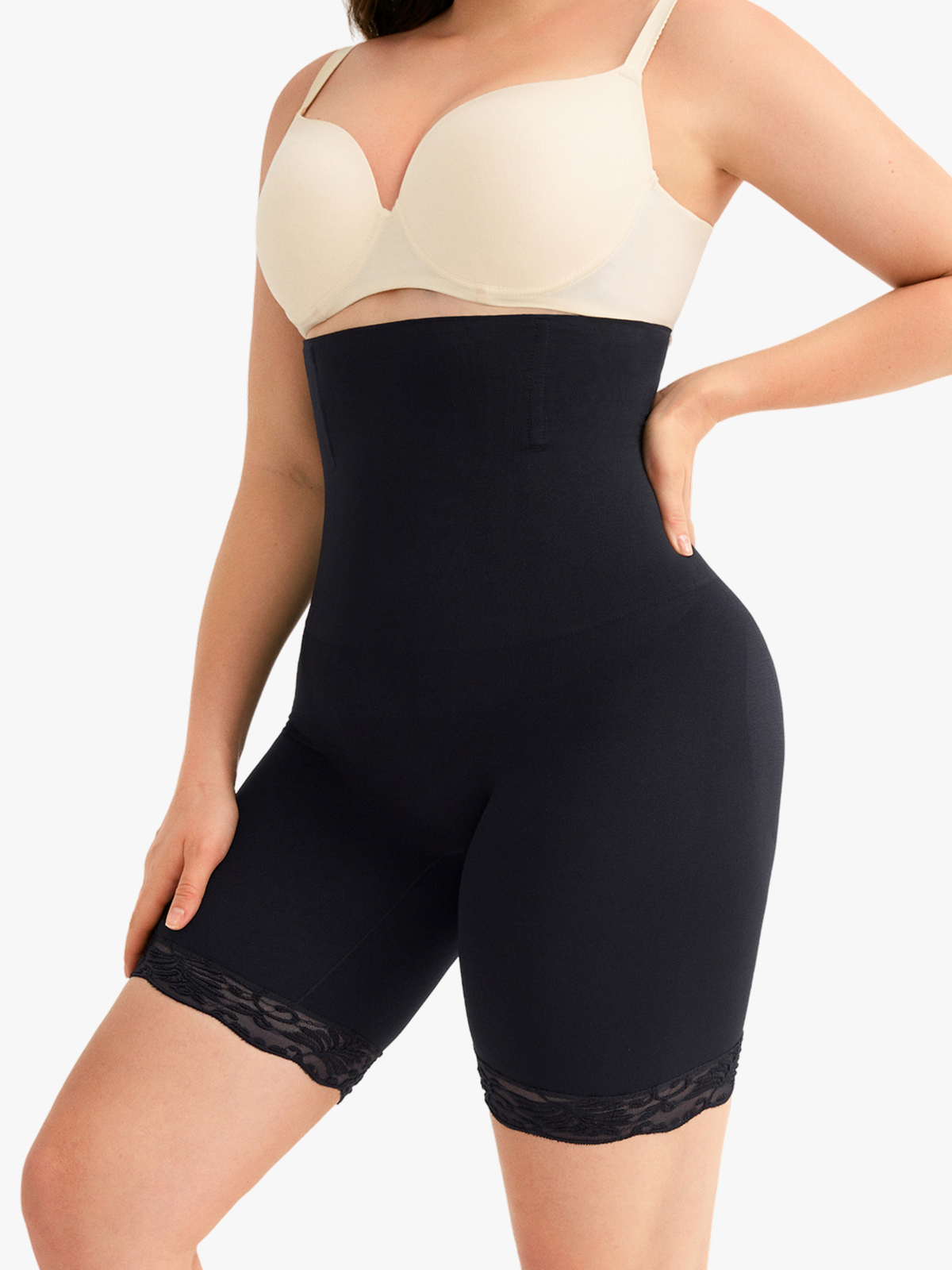 Seamless High Waist Tummy Control Booty Shorts