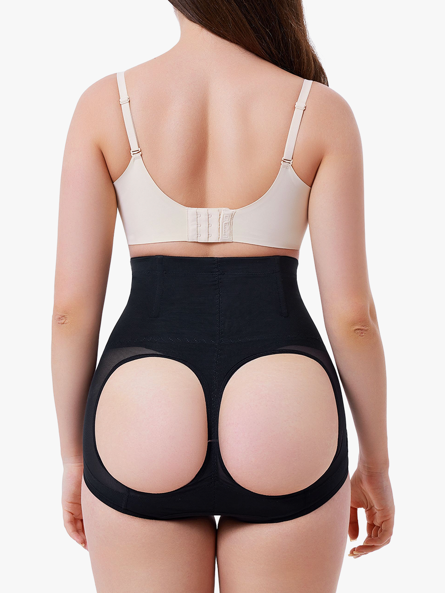 Women Hi-Waist Double Tummy Control Panty